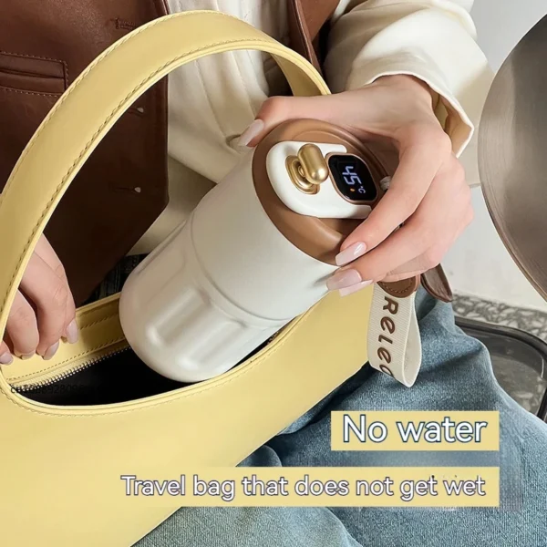 Tasse à café à affichage numérique Intelligent de la température LED, bouteille Thermo en acier inoxydable, garde le froid et la chaleur, tasse thermique, tasse de sport – Image 6